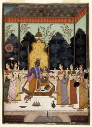 Vaikuntha Darshana, ca. 1710-15